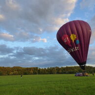 účastník zážitku na Soukromém letu balónem pro dva