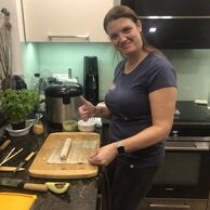 Jiřina Gregorová (Praha, 40) na Kurzu sushi u vás doma