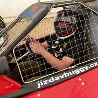 Jan Adamec (Hovorany, 41) na Autocross jízdě v Buggy Kart RSK