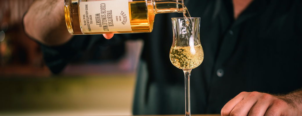 Domácí degustace single malt whisky TREBITSCH - klasické a kouřové