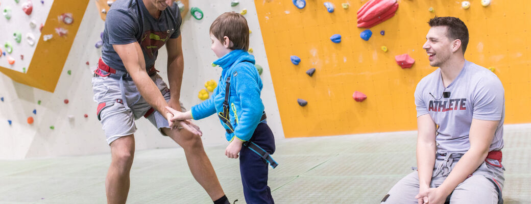 Individuální lekce lezení na stěně pro děti