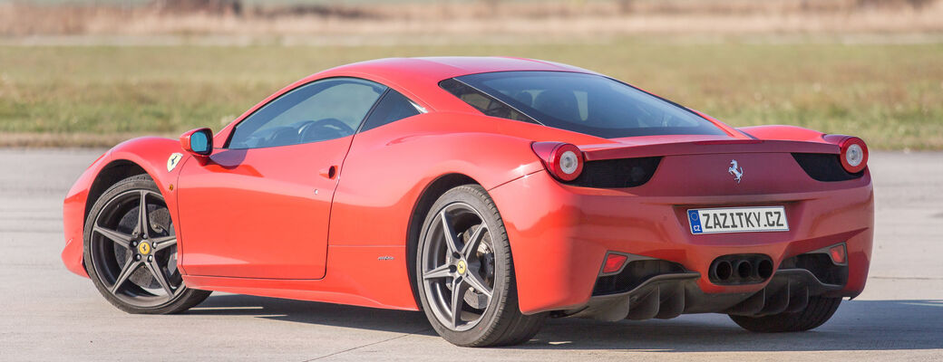 Jízda ve Ferrari na Moravě