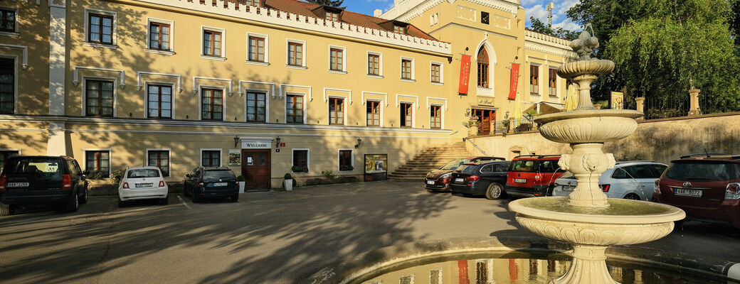 Chateau St. Havel nabízí klid zámku a přitom blízkost velkoměsta