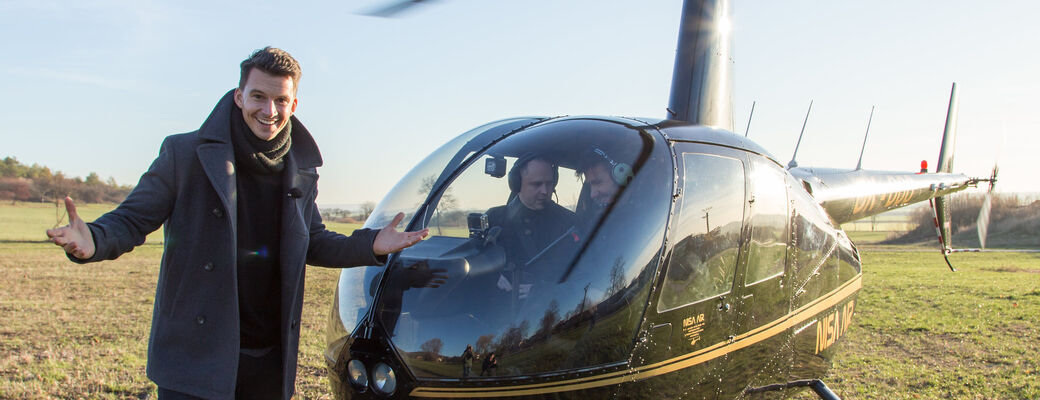Pilotování vrtulníku je jedinečný zážitek. 
