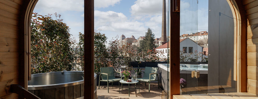 Po celou dobu pobytu budete mít neomezený přístup do svého privátního wellness.