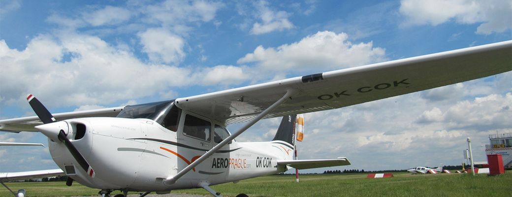 letoun Cessna 172 je spolehlivý a šikovný stroj
