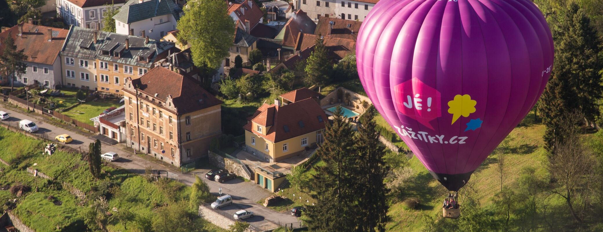 Privátní let balónem