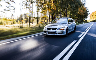 Jízda v Mitsubishi EVO Lancer IX.