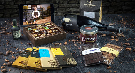 Domácí degustace čokolády + Čokoládový balíček pro všechny čokoholiky