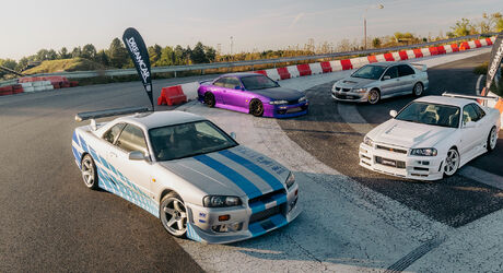 Driftovací legendy Nissan Silvia S14, Skyline R34 (i 2F2F) a Lancer Evo VIII