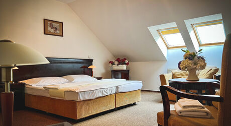 Ubytovaní budete v dvoulůžkovém pokoji.
