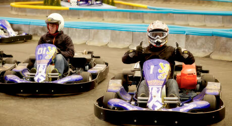 Na výběr máte z více než 20ti motokár.