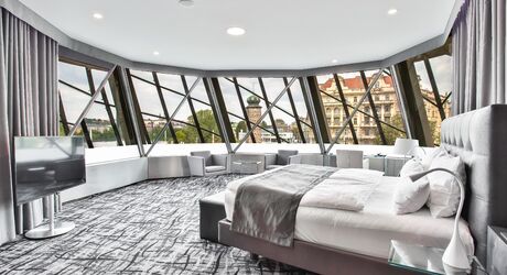 Ginger suite - luxusní apartmá s ještě luxusnějším výhledem. 