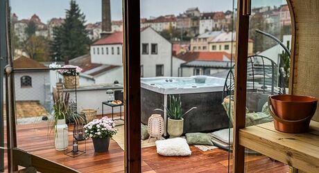 Po celou dobu pobytu budete mít neomezený přístup do svého privátního wellness.
