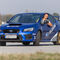 Jízda v Subaru Impreza WRX STI na polygonu