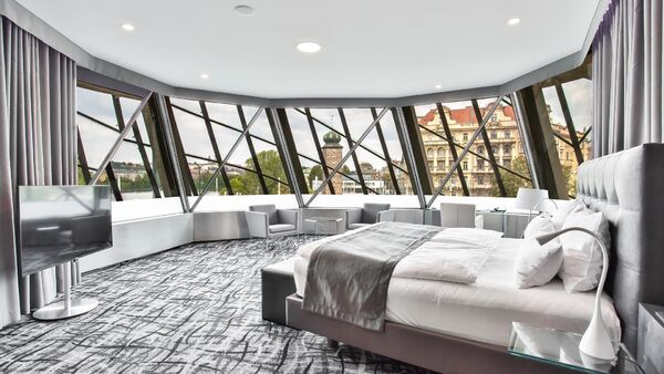 Ginger suite - luxusní apartmá s ještě luxusnějším výhledem.