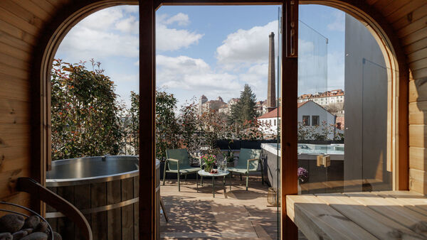 Po celou dobu pobytu budete mít neomezený přístup do svého privátního wellness.