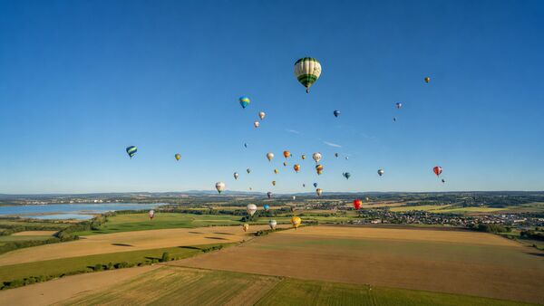 Let balónem během Slovak Balloon Cup 2026