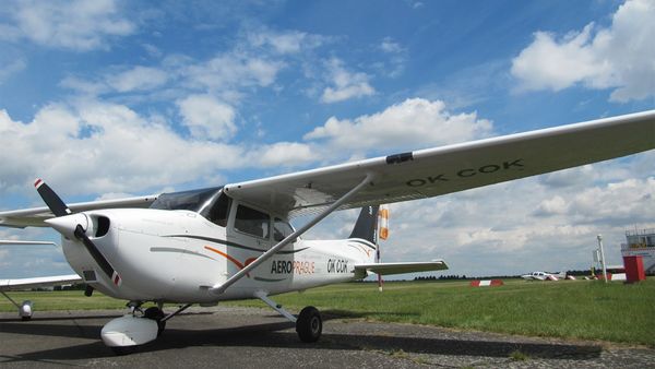 letoun Cessna 172 je spolehlivý a šikovný stroj