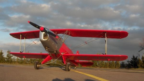 historický speciál Bücker Bü-131 