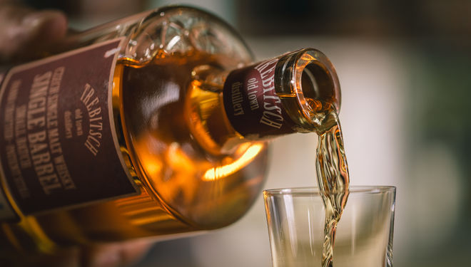 Česká originální single malt whiska Trebitsch.