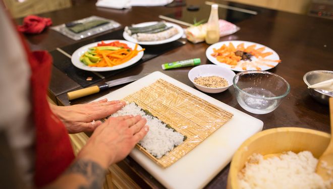 Domácí videokurz SUSHI + balíček japonských surovin