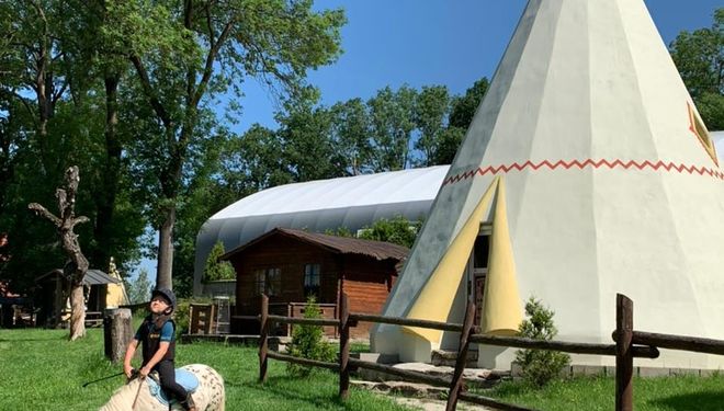 Indiánské dobrodružství v TeePee