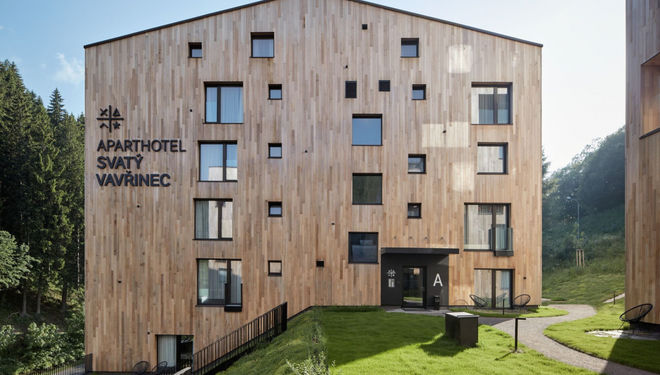 Krásný hotel uprostřed národního parku Aparthotel Svatý Vavřinec