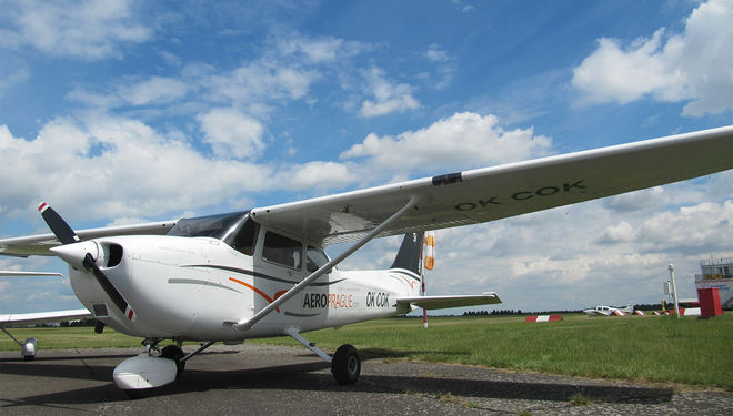 letoun Cessna 172 je spolehlivý a šikovný stroj