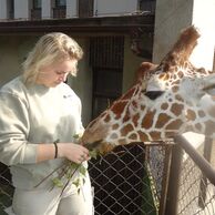 Monika Vavřinová (27) na Ošetřovateli v ZOO