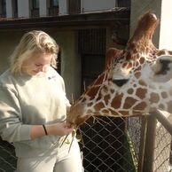 Monika Vavřinová (27) na Ošetřovateli v ZOO