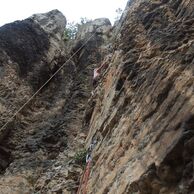 účastník zážitku (Jihlava, 22) na Jednodenním kurzu lezení na skalách
