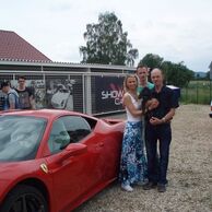 Kateřina Šmidtová (Chomutov, 35) na Jizdě ve Ferrari 458 Italia