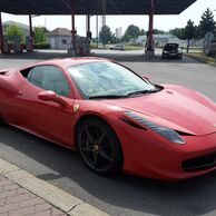 Martin Přecechtěl (Bílovice-Lutotín, 32) na Jizdě ve Ferrari 458 Italia