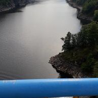 účastník zážitku (Bzenec, 21) na Bungee jumping z mostu ve dvou