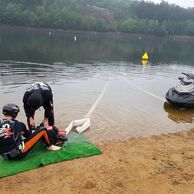 účastník zážitku (Tišnov, 27) na Flyboardingu