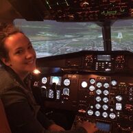 účastník zážitku (Praha, 21) na Certifikovaném simulátoru dopravního letadla ATR 72