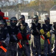 Damián Slunečko (Praha, 9) na Paintballu