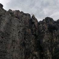 Kateřina Palečková (Tišice, 37) na Jednodenním kurzu lezení na skalách