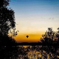 Ivana Uhrová (Patokryje, 40) na romantickém letu v balónu pro dva