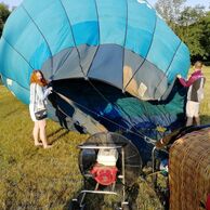 účastník zážitku (Praha, 30) na romantickém letu v balónu pro dva
