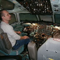 účastník zážitku (Jablonec nad Nisou, 45) na Simulátoru dopravního letadla Douglas