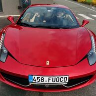 Daniel Kubina (Ludgeřovice, 40) na Jízdě ve Ferrari na Moravě