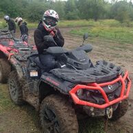 účastník zážitku (Praha, 29) na Offroad jízdě na čtyřkolkách