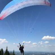 účastník zážitku (Ostrava, 53) na Tandemovém paraglidingu - vyhlídkovém letu