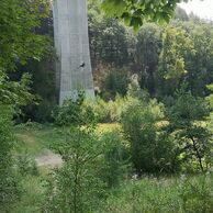 Ondřej Kučírek (Stráž pod Ralskem, 30) na bungee skoku do houpačky