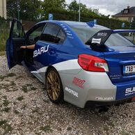 Zdeněk Měkota (Hořice, 33) na Jízdě v Subaru Impreza WRX STI