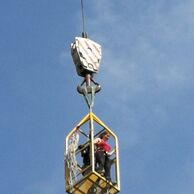 účastník zážitku (Brno, 21) na Bungee jumpingu z jeřábu