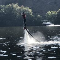 účastník zážitku (Kolín, 47) na Flyboardingu