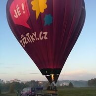 účastník zážitku (Jindřichův Hradec, 24) na letu balónem